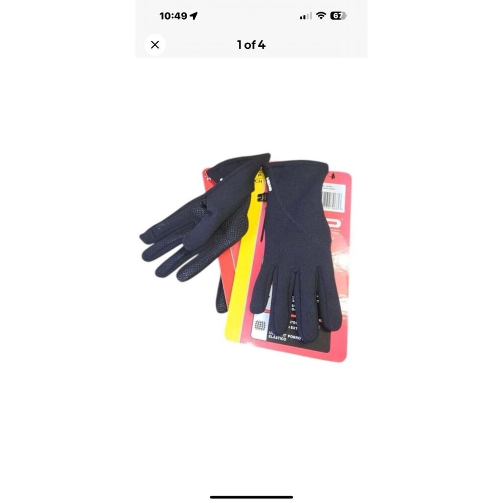 Head Women's Sensatec Touchscreen Running Gloves Black Small - NEW!